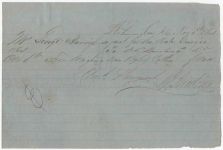 Miscellaneous. Correspondence, Bonds, Orders, Claims, Receipts, Affidavits
