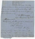 Miscellaneous. Correspondence, Bonds, Orders, Claims, Receipts, Affidavits