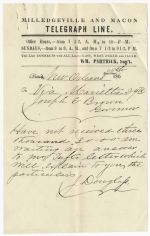 Governor Joseph Brown papers