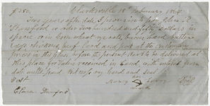 Other correspondence, 1864 February