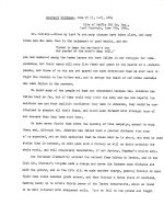 Line of Battle 52nd Ga. Reg., 1864 June 15