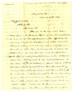 Johnson, Herschel Vespasian. Letter