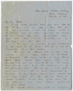 Charles C. Jones Jr. letter to Rev. C.C. Jones, 1861 November 13