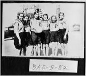 [Photograph of Patmos School Basketball team, Baker County, Georgia, 1932]