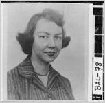 [Photograph of Flannery O'Connor, Baldwin County, Georgia, ca. 1955-1964.]