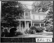 [Photograph of Williams-Jones-Ferguson house, Milledgeville, Baldwin County, Georgia, ca. 1970-1973?]