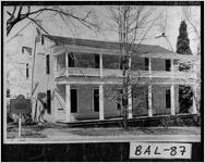 [Photograph of home of Tomlinson Fort, Milledgeville, Baldwin County, Georgia, ca. 1970-1973?]