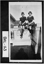 [Photograph of Urma Lewis and Irene Powell, Milledgeville, Baldwin County, Georgia, 1919]
