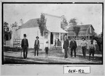 [Photograph of a group by studio of photographer, Fitzgerald, Ben Hill County, Georgia, 190-]