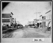 [Photograph of Pine Street, Fitzgerald, Ben Hill County, Georgia, 1897 or 1898]
