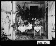 [Photograph of Victorian porch of the Frank Clark residence, Fitzgerald, Ben Hill County, Georgia, ca. 1907]