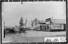 [Photograph of corner of Thomas and Oconee Streets, Fitzgerald, Ben Hill County, Georgia, 1895]