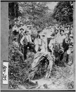 [Photograph of residents of Fitzgerald making the annual trip to Andersonville, Sumter County, Georgia, ca. 1900-1939?]
