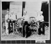 [Photograph of pioneer citizens who formed the first Volunteer Fire Company, Fitzgerald, Ben Hill County, Georgia, 195-]