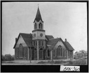 [Photograph of the Central Methodist Church, Fitzgerald, Ben Hill County, Georgia, ca. 1900]