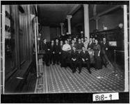 [Photograph of the interior of the Fourth National Bank, Macon, Bibb County, Georgia, ca. 1913]