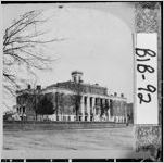 [Stereograph of building at Wesleyan College, Macon, Bibb County, Georgia, 1876]