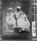 [Photograph of the Lamon cousins with their nurses, Macon, Bibb County, Georgia, ca. 1903]
