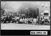 [Photograph of Macon Fire Department, Macon, Bibb County, Georgia, ca. 1920]