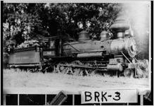 [Photograph of train engine, Quitman, Brooks County, Georgia, 1937 ]