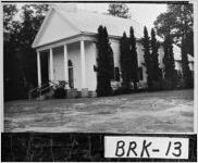 [Photograph of Grooverville Baptist Church, Grooverville, Thomas County, Georgia, ca. 1972]