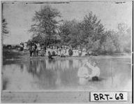 [Photograph of Baptist Baptism, Bartow County, Georgia]