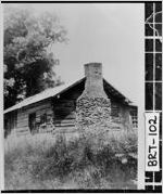 [Photograph of Stamp Creek Schoolhouse, White, Bartow County, Georgia, 1957]