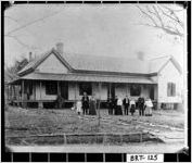 [Photograph of home of Jackson J. Bennett, Pine Log, Bartow County, Georgia, 1906]