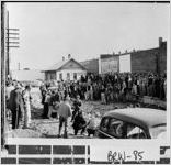 [Photograph of the opening of the Farmers Mutual Exchange, Winder, Barrow County, Georgia, ca. 1949]