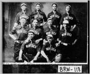 [Photograph of members of first baseball team in Winder, Winder, Barrow County, Georgia, ca. 1900-1939?]