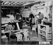 [Photograph of workshop at Winder-Barrow High School, Winder, Barrow County, Georgia, ca. 1957-1959?]