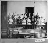 [Photograph of Choir in Winder Church, Winder, Barrow County, Georgia, ca. 1910]