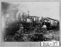 MILITARY ENROUTE TO STATESBORO GA. AUG. 15 1904 PHOTO 2 By WILSON SAV'N. GA.
