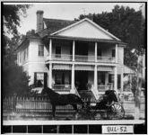 [Photograph of the home of the former Homer Blitch Plantation, Bulloch County, Georgia, ca. 1900]