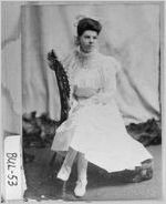 [Photograph of Sallie Irwin Zetterower, Statesboro, Bulloch County, Georgia, 1908]