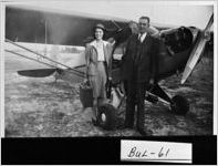 [Photograph of a private airplane, Statesboro, Bulloch County, Georgia, 1941]