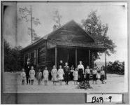 [Photograph of students at Neely School, Burke County, Georgia, ca. 1910-1914]