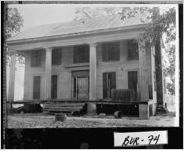 [Photograph of view of Fulcher-Wimberly home, Burke County, Georgia, ca. 1960]