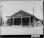 [Photograph of store on Bellevue Plantation, Burke County, Georgia, 1960]