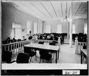 [Photograph of the interior of the Burke County Courthouse, Waynesboro, Burke County, Georgia, ca. 1969]