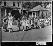 [Photograph of Mrs. Sally Fulcher and her kindergarten, Waynesboro, Burke County, Georgia, 1959]