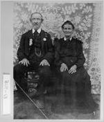 [Photograph of Jesse and Ann Johnson McKlenoy, Butts County, Georgia, 1910]