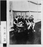 [Photograph of girls at swimming pool, Butts County, Georgia, ca. 1920]