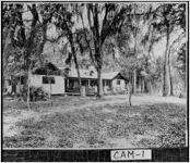 Photograph of lodge at Cabin Bluff, Camden County, Georgia