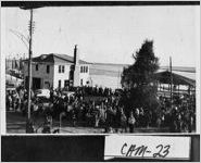 [Photograph of Christmas celebration at the waterfront, Saint Marys, Camden County, Georgia, 195-]