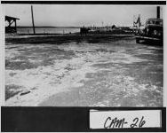 [Photograph of waterfront scene, Saint Marys, Camden County, Georgia, ca. 1940]