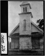 [Photograph of Woodbine Methodist Church, Woodbine, Camden County, Georgia, ca. 1920]