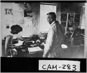 [Photograph of Mary Stanfield and Wilbur Bailey, Saint Marys, Camden County, Georgia, ca. 1950-1953?]