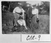 [Photograph of three women and a man, Carroll County, Georgia, ca. 1906 ]