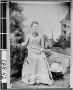 [Photograph of Etheleen Wood, Commerce, Jackson County, Georgia, ca. 1890]